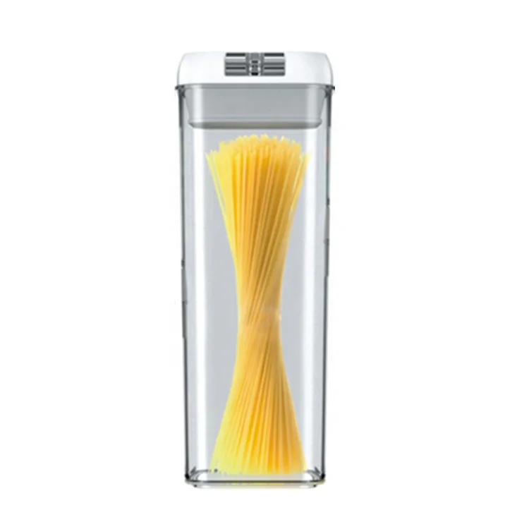 0.5L 0.8L 1.2L 1.9L plastic square easy button food milk powder cans sealed cans grains cans