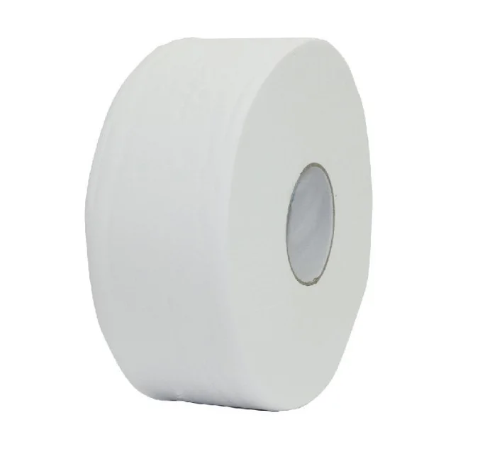Virgin Wood Pulp Tissue Paper Roll Big Jumbo Roll Toilet Paper 3ply 12rolls