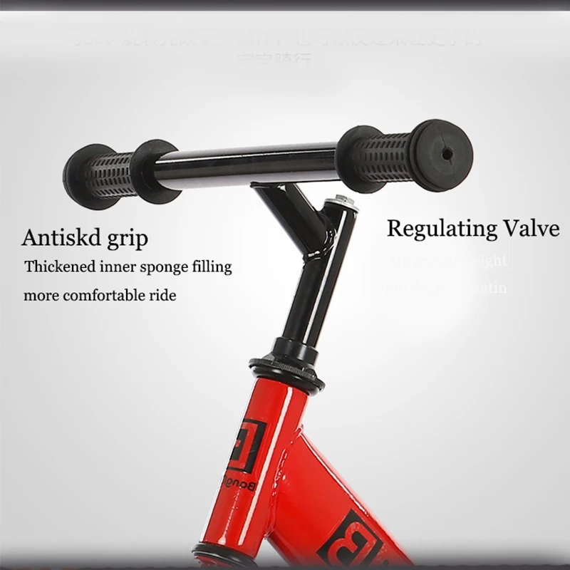 new design customize logo exercise children metal bicycle carbon steel 14inch air cheap kids balance bike