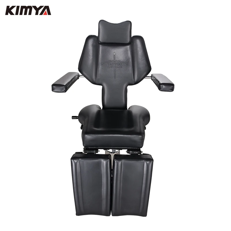Wholesale Beauty Salon Equipment Tatuagem Tattoo Bed Furniture Comfortable Hydraulic Adjustable  Massage Tattoo Chair