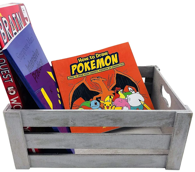 Modern new design wooden multifunctional storage boxes toy storage box desktop storage box