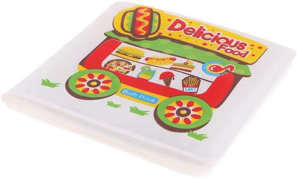 Wholesale soft education story  waterproof children  eva bath book baby toys picture book