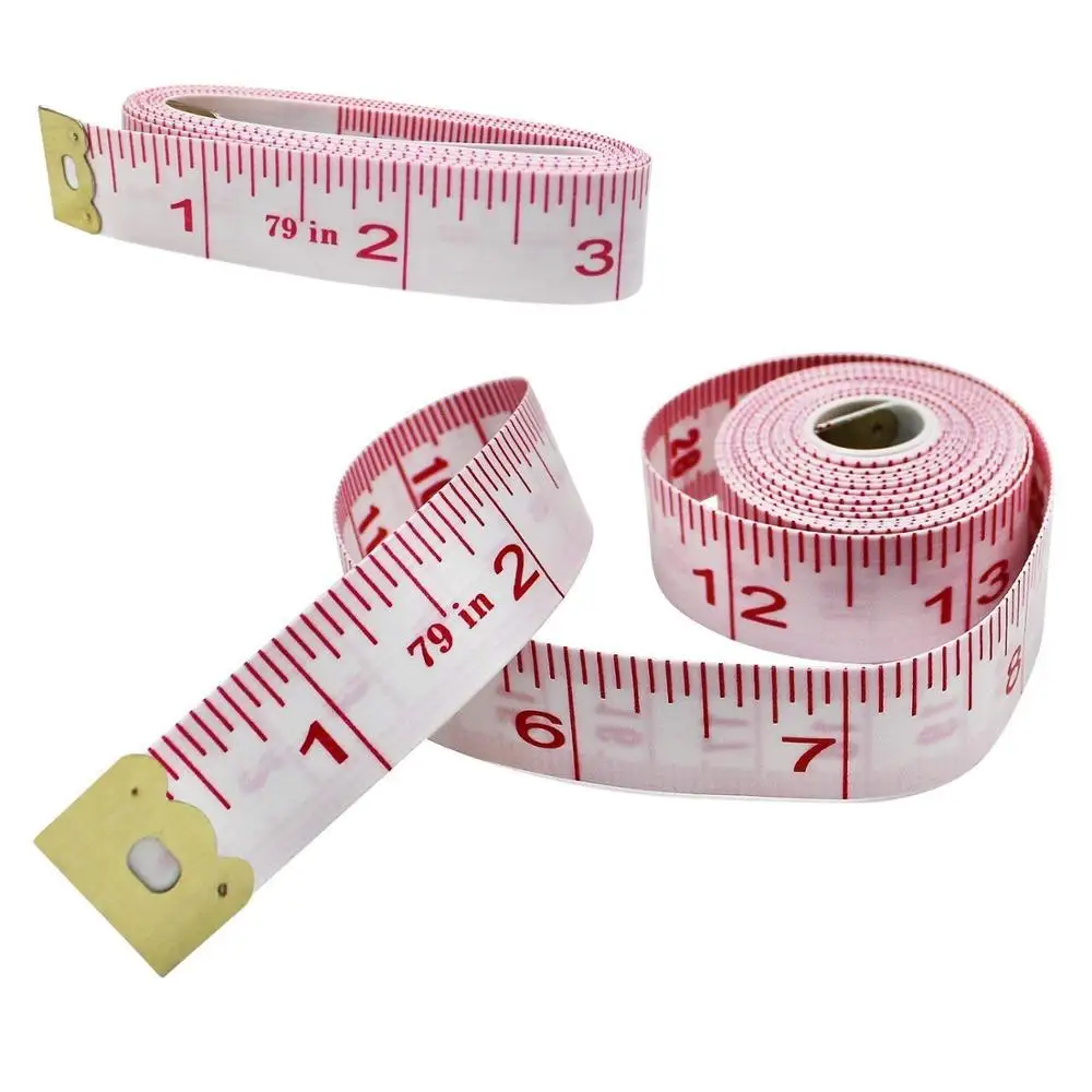 79 inch Body Measuring Ruler Sewing Tailor Tape Measure Soft Flexible