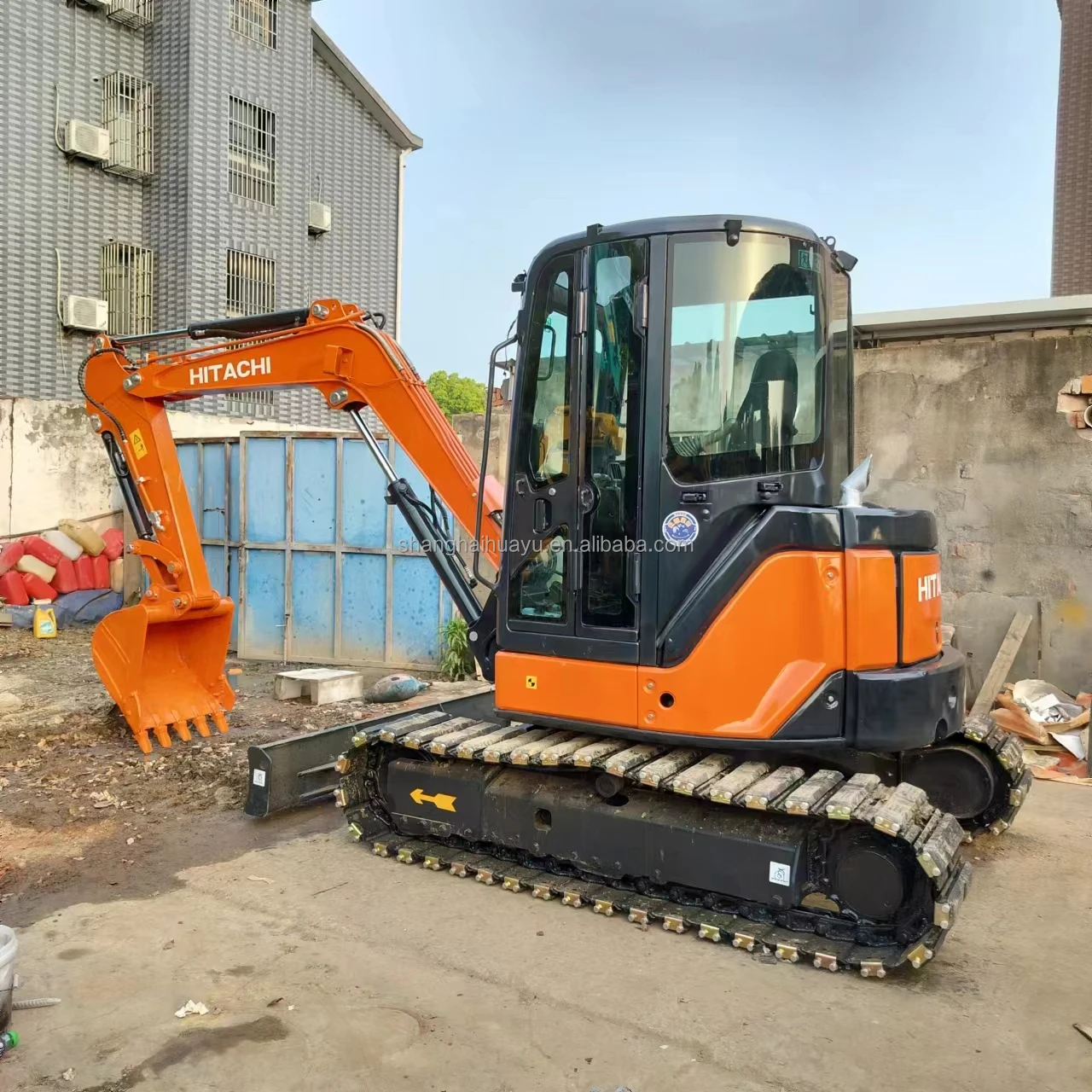 Quite New High Quality Used Excavator Hitachi ZX50U Small Miniature Excavator With Good Performance