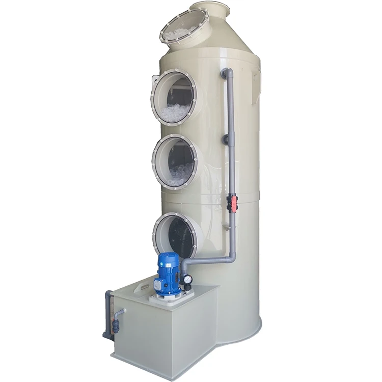 Полипропиленовая башня с распылителем, очистка отходов газа, Защита окружающей среды, абсорбер из нержавеющей стали, промышленная Очистительная башня, Деми