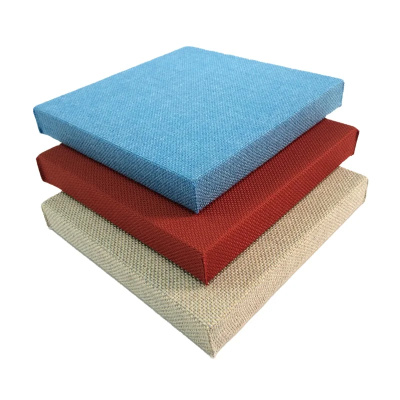 noise absorbing material sound insulation floor cinema walls Eco protection fabric acoustic panel