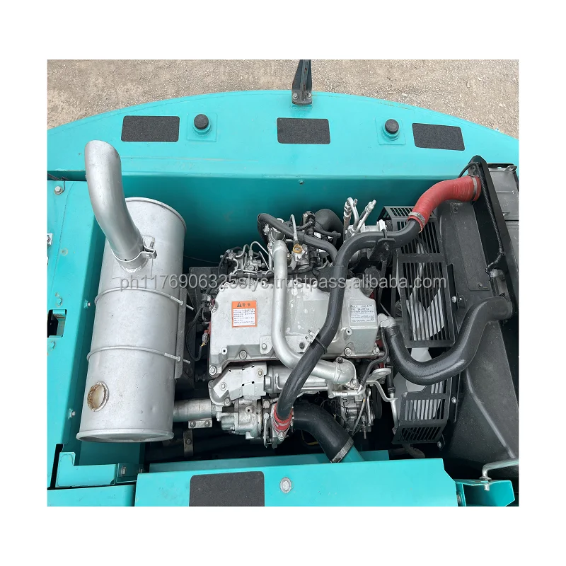 Health condition earth-moving used Kobelco excavator for sale Sk200-8 Sk200-6 low hours with engine Hino J05E SK200