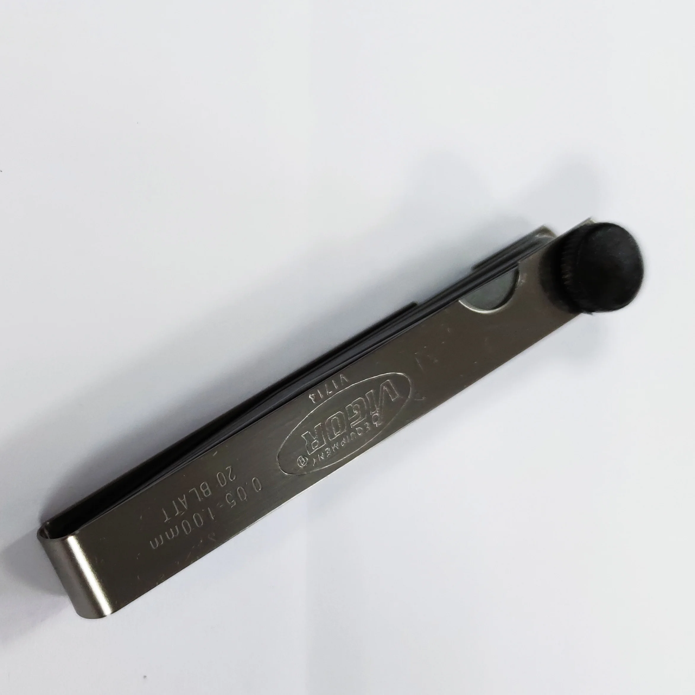 China Manufacurer 32 Blades Stainless Steel Calibrator  Filler Feeler Gauges