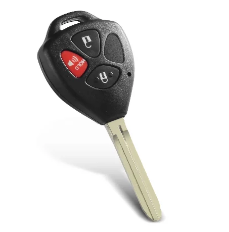 3 Buttons 312Mhz MOZB41TG Car Remote Key Shell With 4D67 Chip For Toyota Yaris Scion TC 2005 2006 2007 2008 2009 2010 Car Key