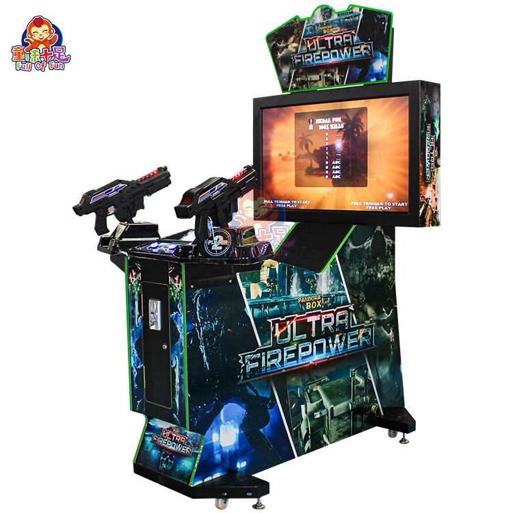 China Arcade Machine Indoor Amusement Park Coin Operated Shooting Game Machine