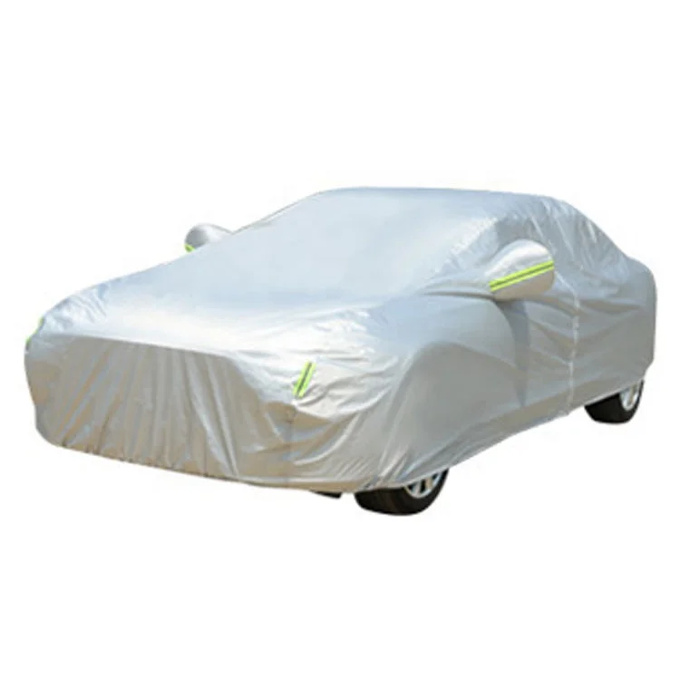 Black Durable All Weather Heavy Duty Snowproof Uv Padded Hail Protection Windproof Outdoor Full Car Cover With Cotton
