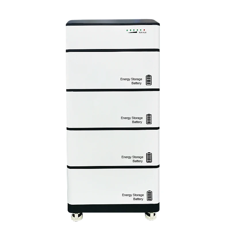 New design 50Kwh Lifepo4 Lithium Ion high voltage stacked energy storage battery for solar energy storage pack