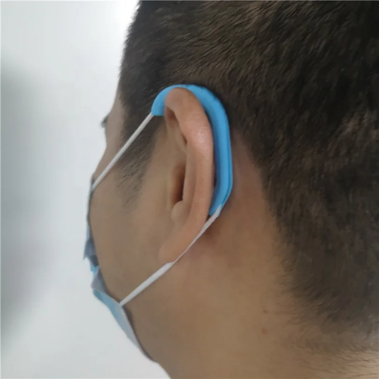 
Factory environmental protection silicone anti-le earmuffs protection artifact light hook mask partner silicone earhook 
