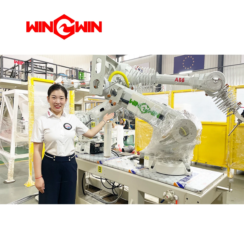 Robotic waterjet cutting system ABB Robotic Water Jet