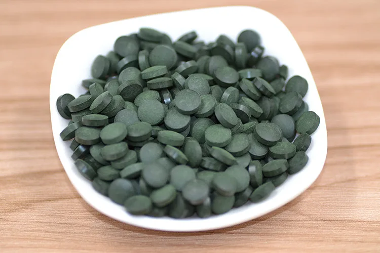 Private Label OEM Wholesale High Dose Spirulina Tablets 1000MG  Immunological Enhancement