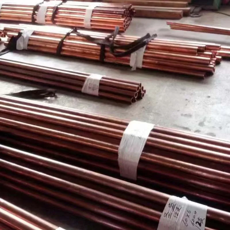 Прямая медная круглая труба индивидуального размера