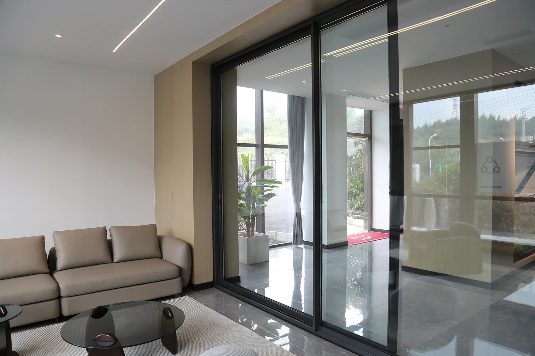 JTHOME Manufacturer Supplier Patio Door Custom Patio Sliding Door Exterior Aluminum Sliding Doors