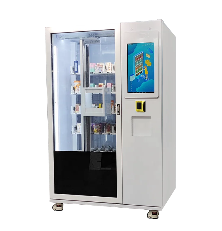 Direct push slot Smart vending machine Cupcakes Snacks Drinks selling automatic vending machine