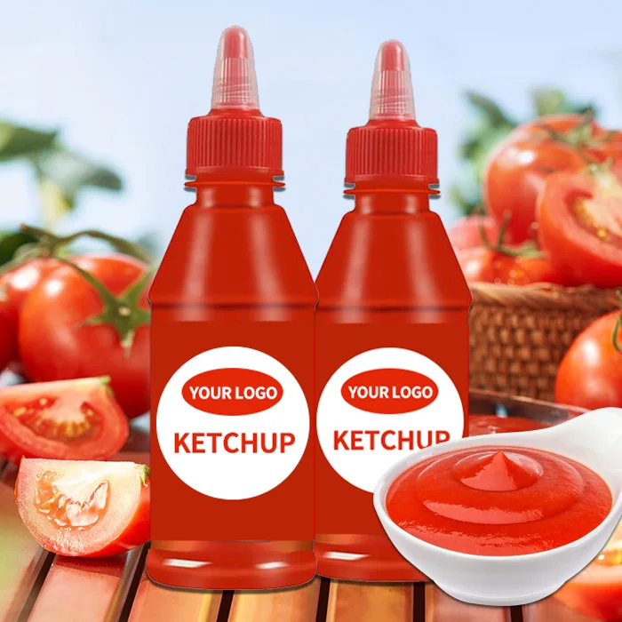 2023 NEW WHOLESALES squeeze bottle ketchup tomato sauce bottle tomato ketchup manufacturing plant
