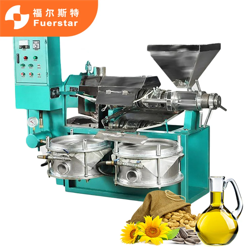 Combined Oil Press Machine for Small Scale Business