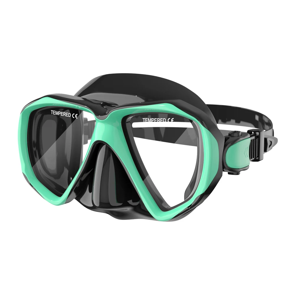 swim underwater sea snorkeling equipment children pink low volume professional freediving mask kid face diving mask