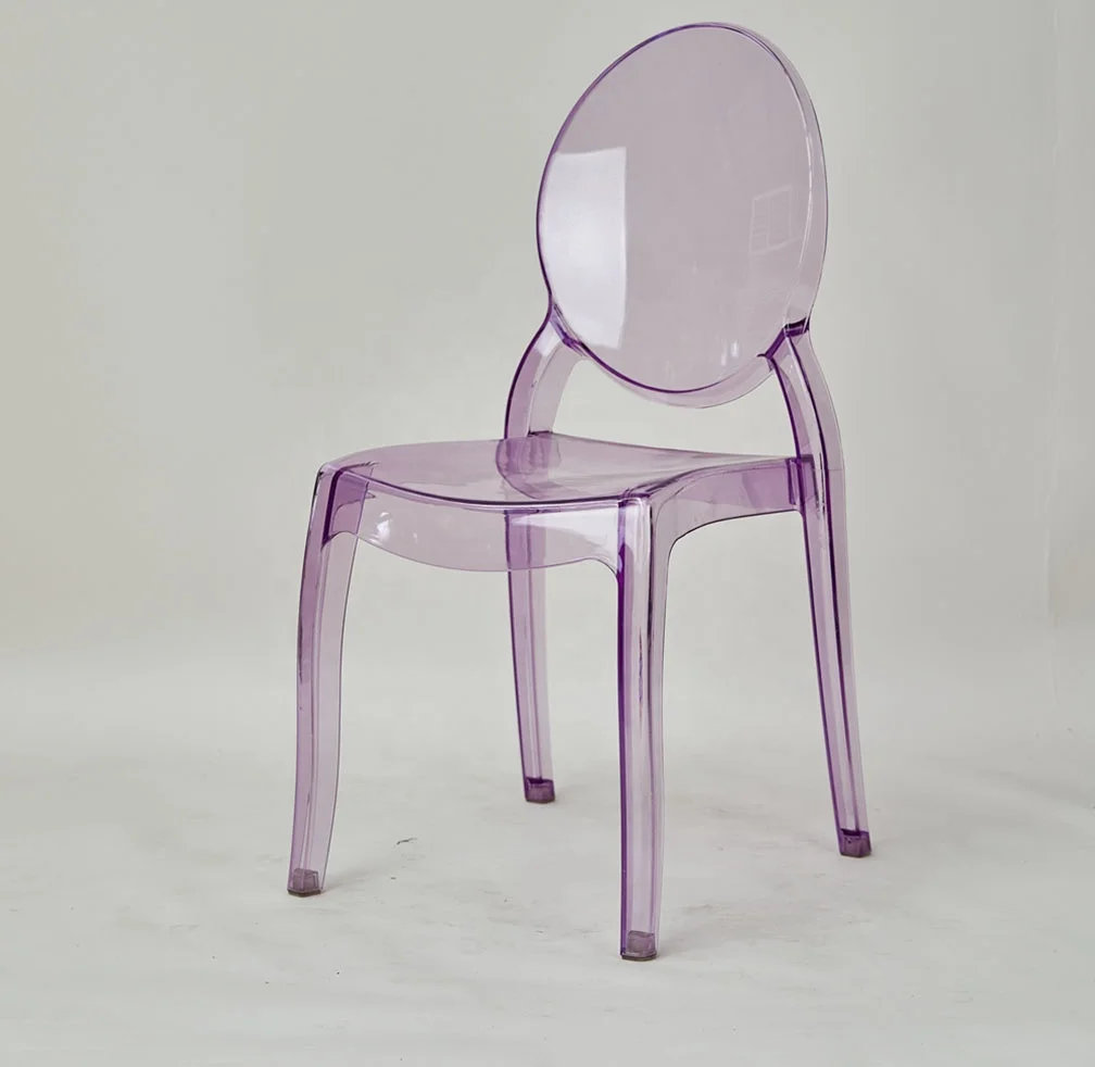 Factory Wholesale Banquet Crystal Plastic Rental Clear Acrylic Transparent Hotel Ghost Chair for Events