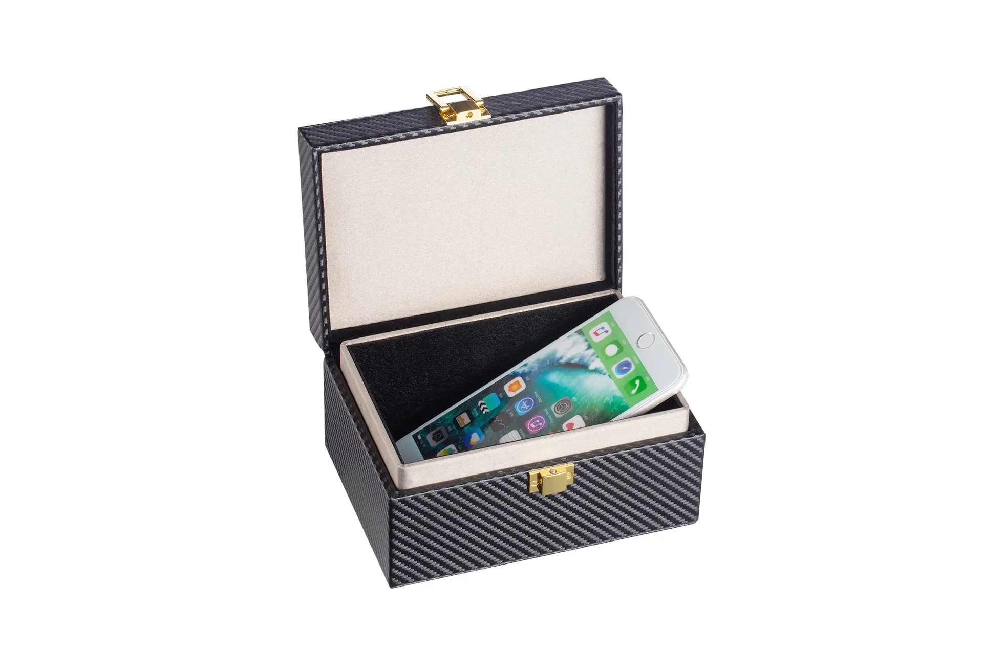 Signal Block for Keys, Phones, Cards, Key Holder Faraday Cage Blocking Signals for Keyless Entry, Safe Anti-Theft Car Key Lock