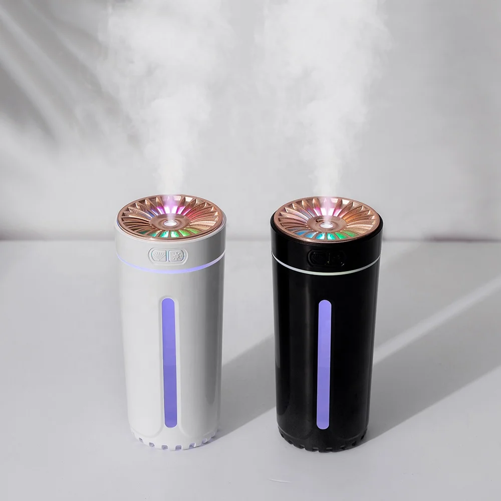 2022 New design office desktop mini white air humidifier car humidifier air purifier