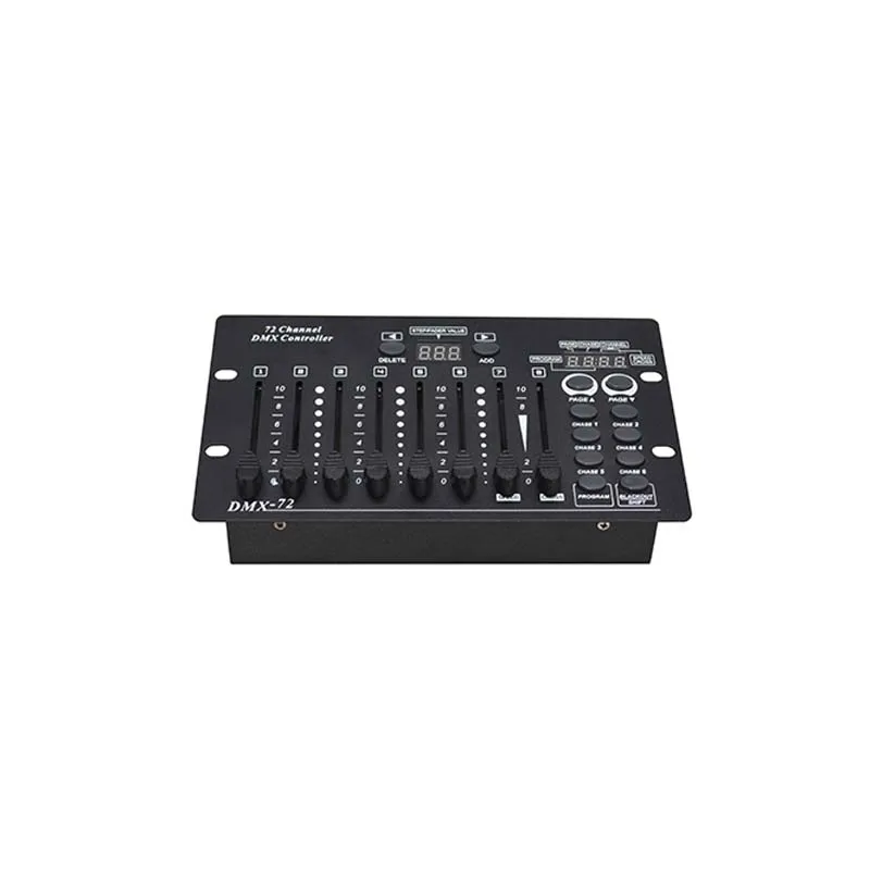 Mini DMX Controller 72 Channel DMX Controller use in Battery lighting RGB led light for stage show