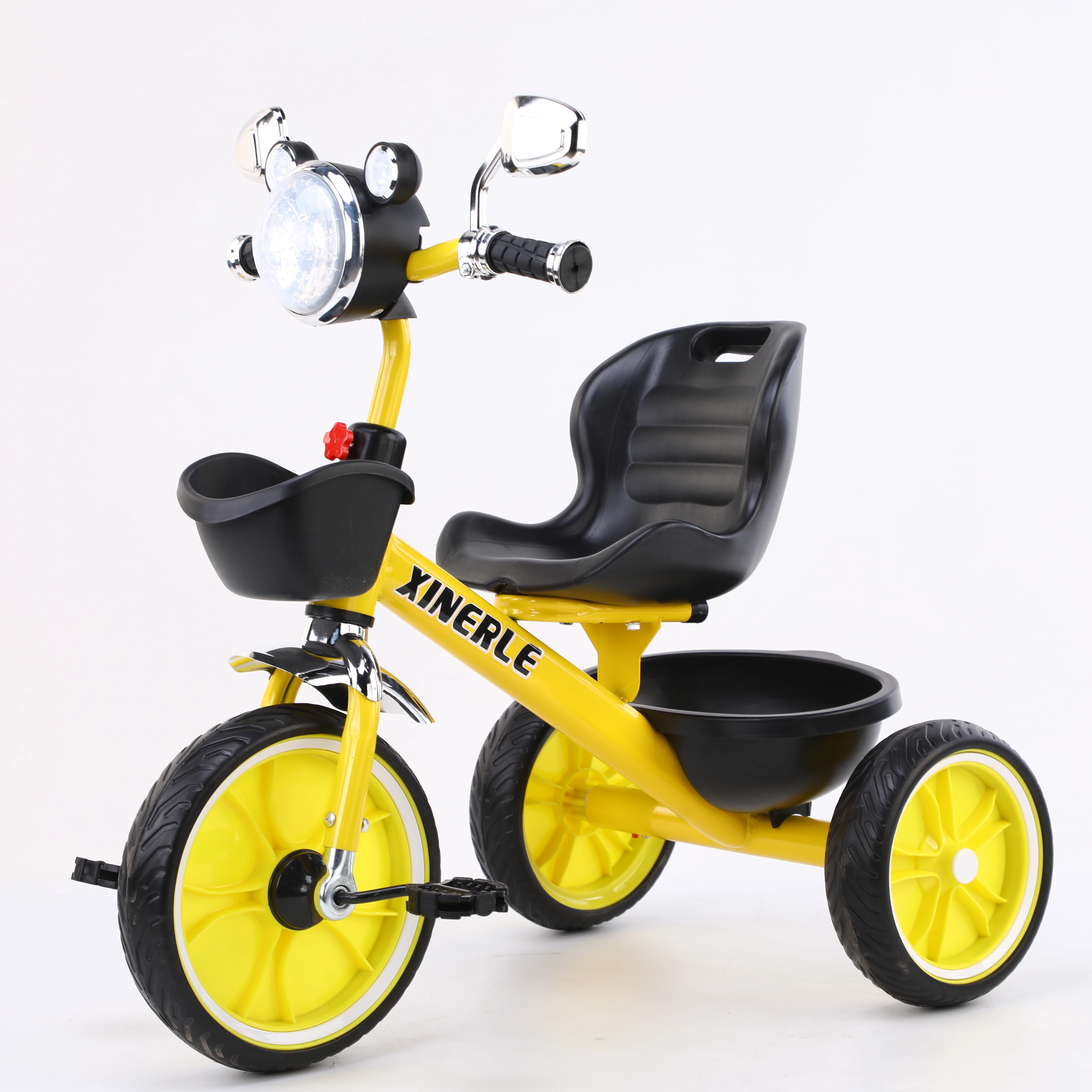 safe kids 3-wheels tricycle baby balance toddler stroller bike trike pedal baby tricycle bike