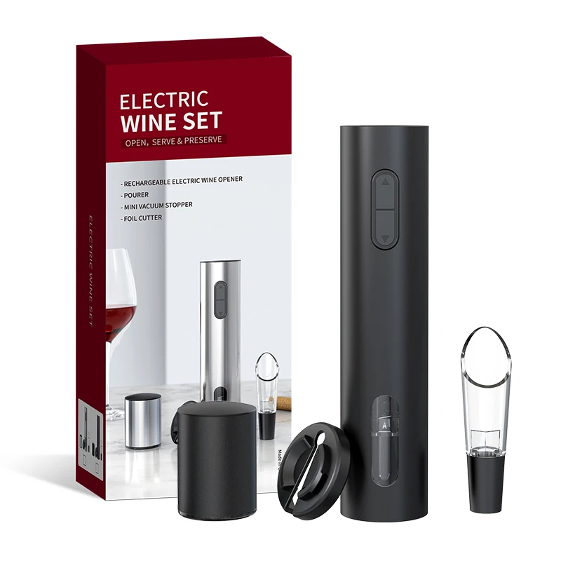 Great Quality Luxury Professional Novelty Smart Electric Wine Bottle Opener Set