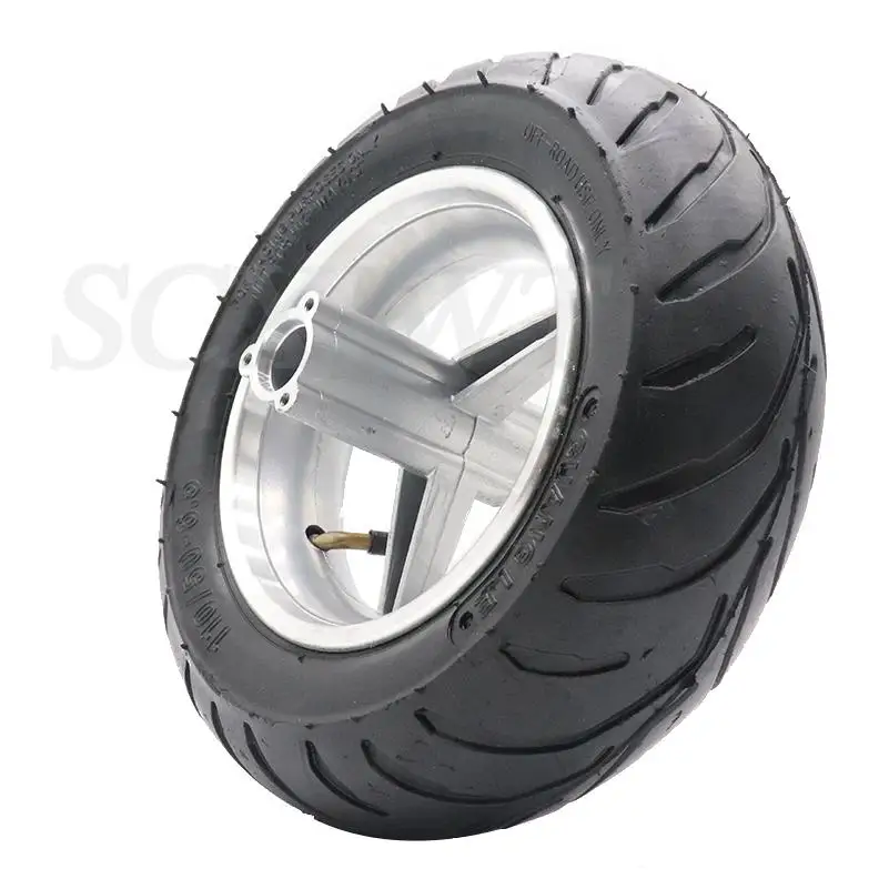 Free shipping pocket bike Wheel front 90/65 -6.5 rear 110/50- 6.5 wheels tyre rims 47cc 49cc 2stroke bike ATV mini bike