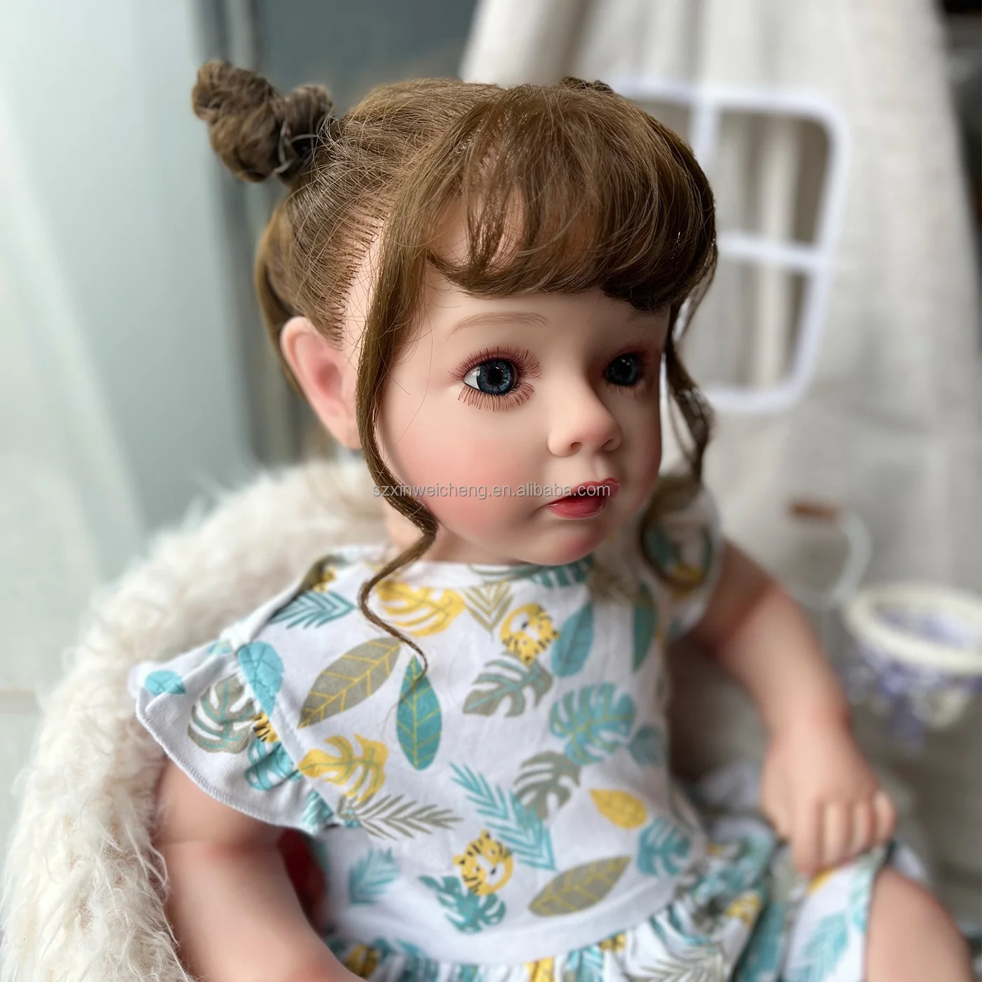 Newborn Baby Doll RebornSoft Cuddly Body Lifelike 3D Skin with Visible Veins  Handmade Doll Baby Dolls For Girls