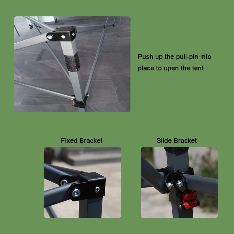 Factory hot sale outdoor pop up trade show tent gazebo tent 3x3