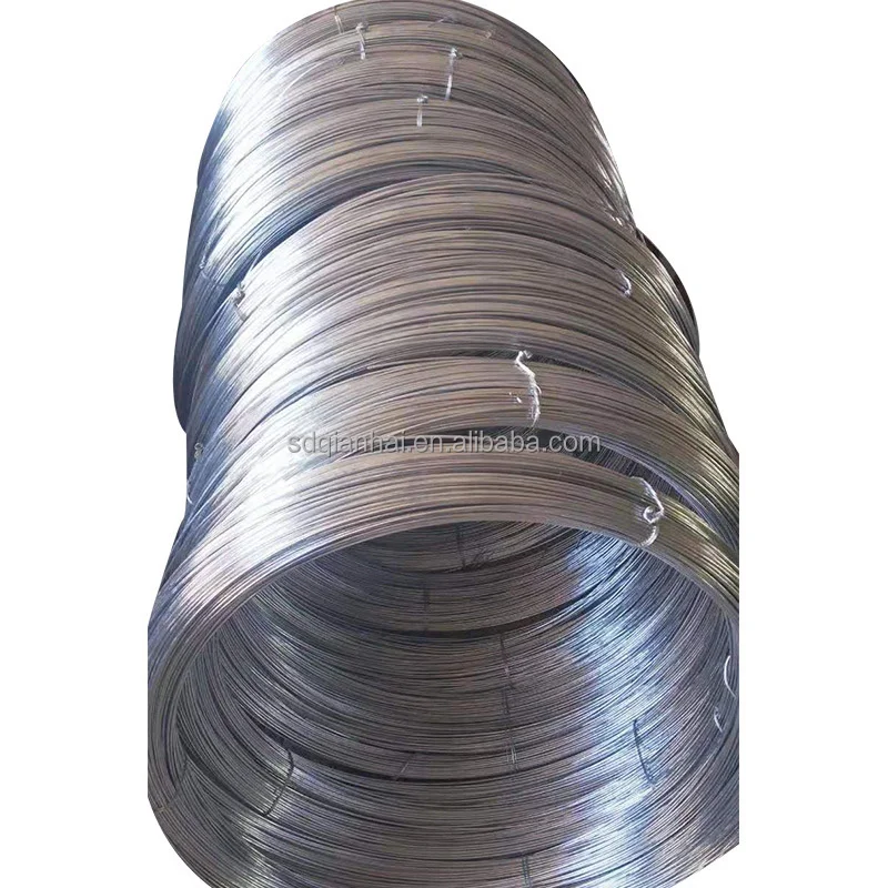 Cheap Price Wholesale High Quality 1mm 2.5mm 3mm Hot Dipped Iron Gi Galvanized Steel Wire For Nail Galvanized Binding Wire
