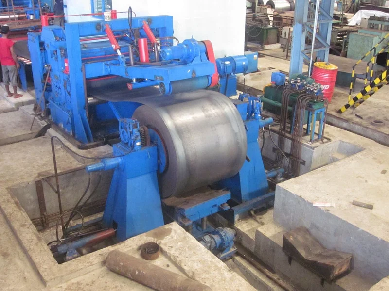 
Sheets coil slitting machine 