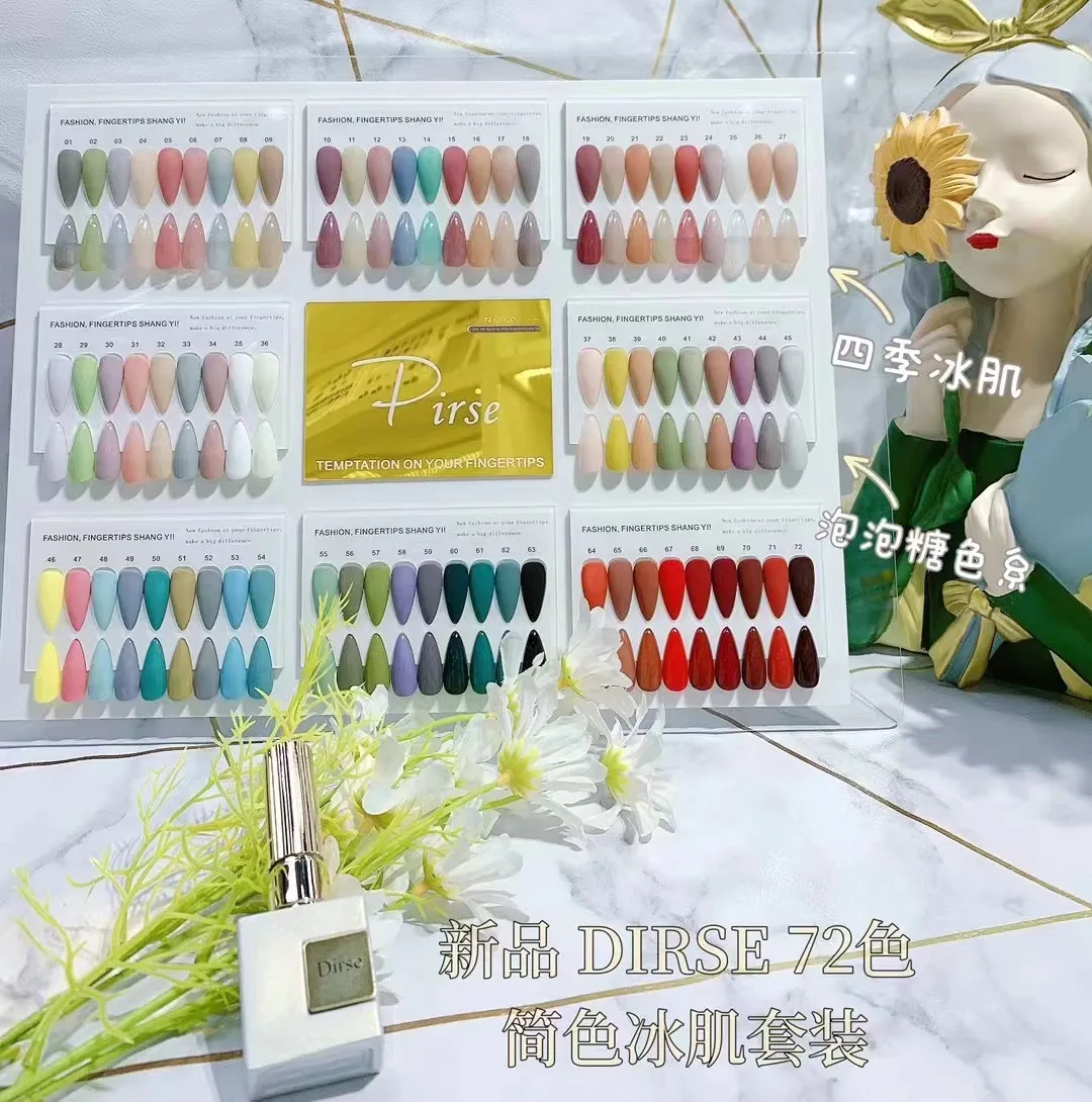 Nail Polish Set Logo Wholesale Regular Semi Permanent Nail Private Label Collection Gel Organizer Nail Polish Set for Girls