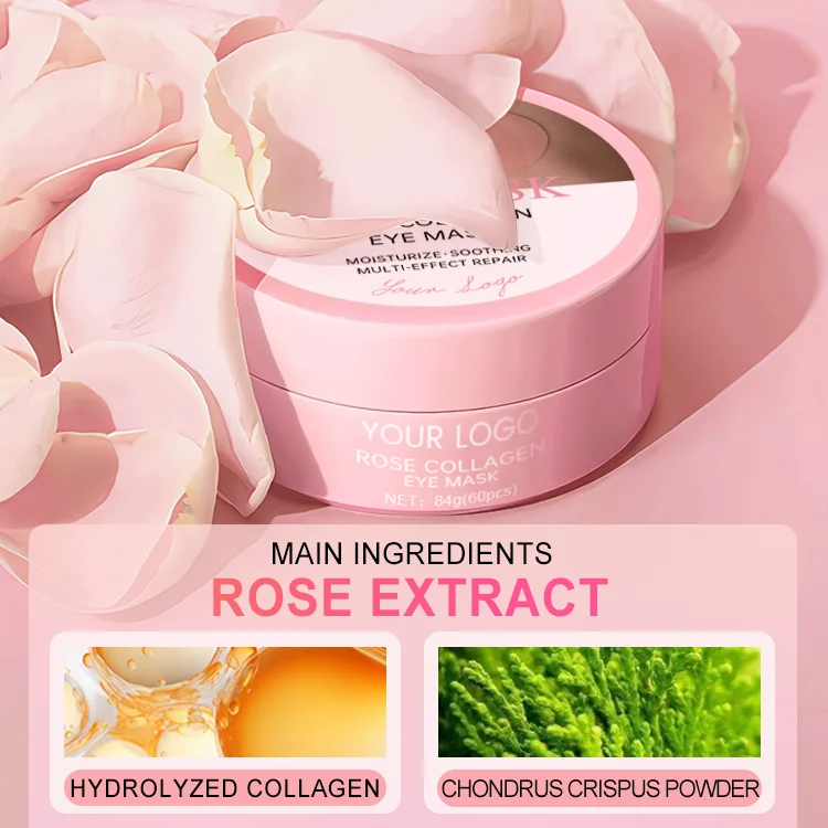 all skin types Hydrolyzed Collagen under eye patches custom logo custom logo eye gel patch under eye patches for puffy