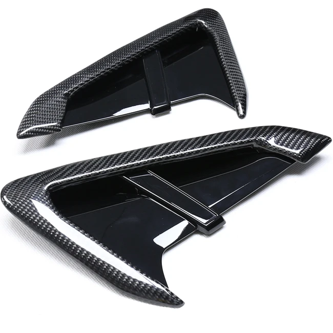 For BMW Fender Skirts For X3 X4 X3M X4M Fender Trim Body Parts Carbon Fender Light Trim Carbon  Exterior Parts