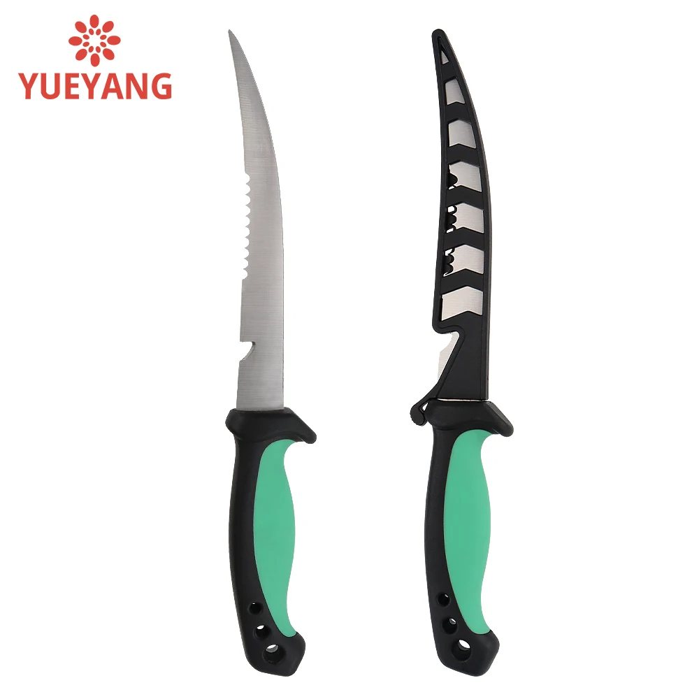 YUEYANG Newbility 3CR13 из нержавеющей стали нож для рыбы Набор ножей для резки рыбы 6,5 дюймов 7 дюймов 8 дюймов набор качественных рыболовных ножей