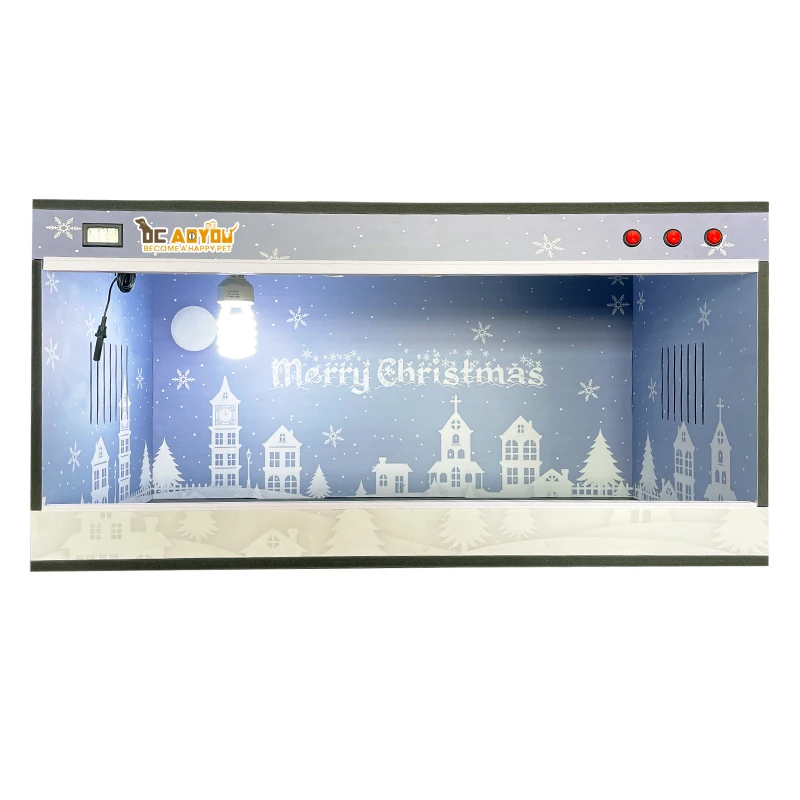 Wholesale 40 galllon 36*18*18inch Reptile PVC Cage Terrarium, 90*45*45cm reptile vivarium cage for lizard python bearded dragon