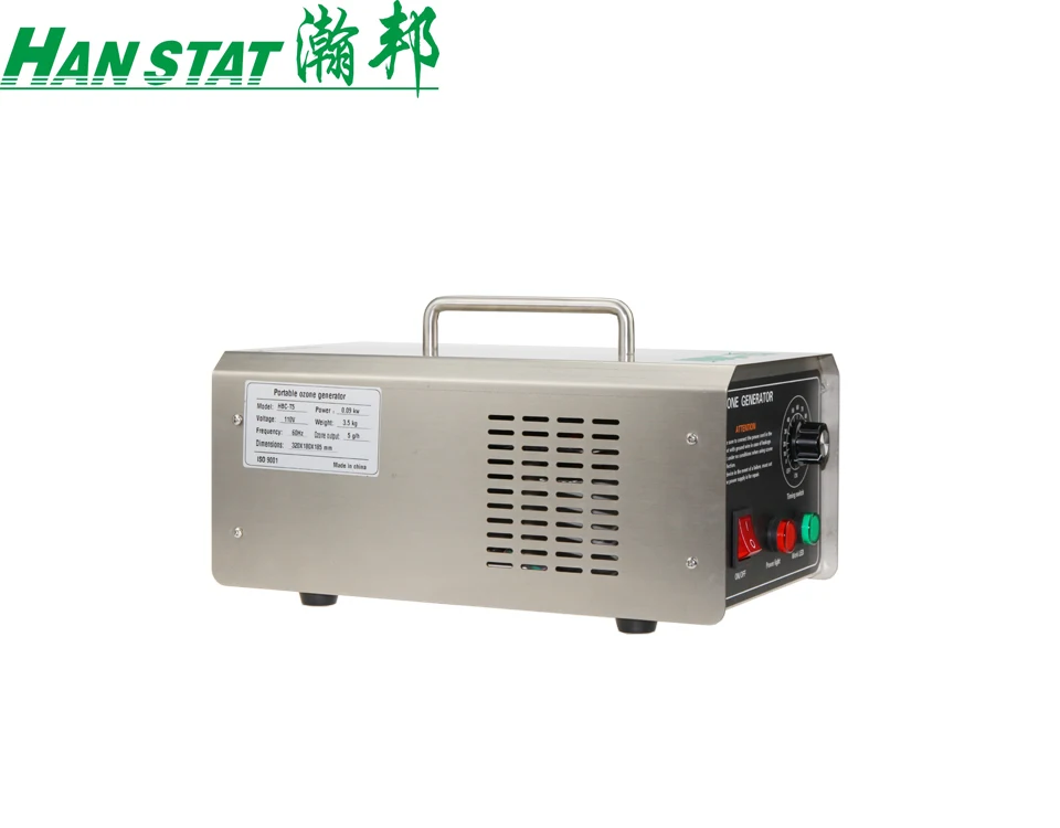 Ozone Generator 3g/h Ozone Machine Odor Remover with 0-120 min Time Setting for Rooms Cars Pets