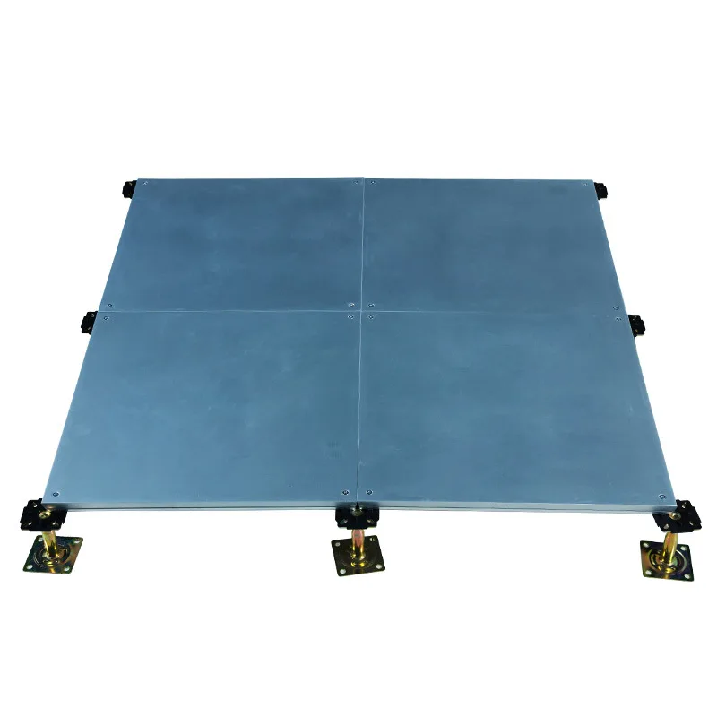 Senmai Galvanized Steel thickness Calcium Sulphate Encapsulated 600x600x30 mm Raised Access Floor