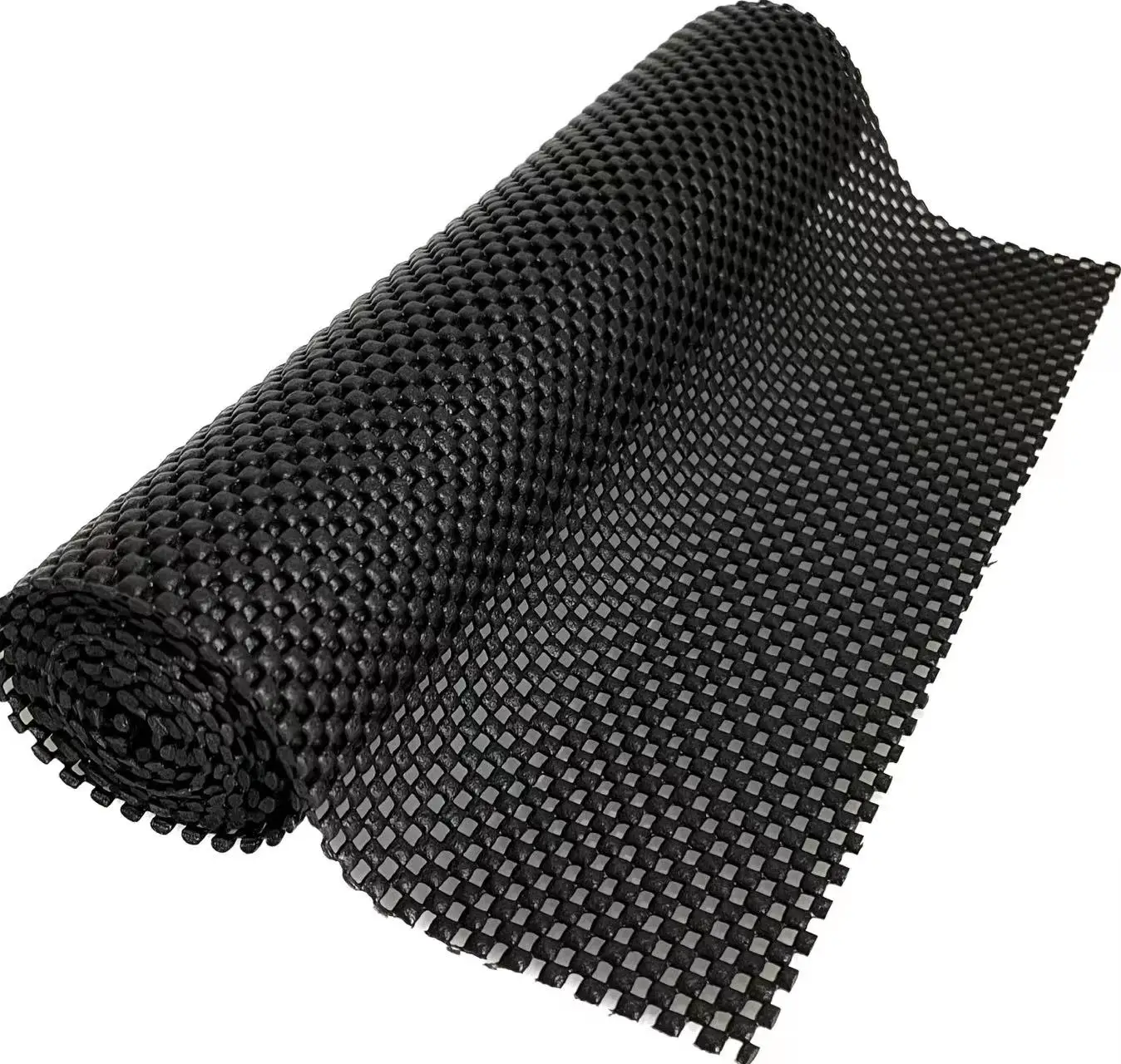 ECO-friend PVC mesh foam Extra Thick Non Adhesive Easy Shelf Non Slip Kitchen Drawer cabinet Shelf Grip Liner
