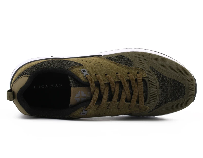 LUCA Hot Selling Comfortable Footwear Running Shoes Knit Men Sports Shoe GT-18349-4