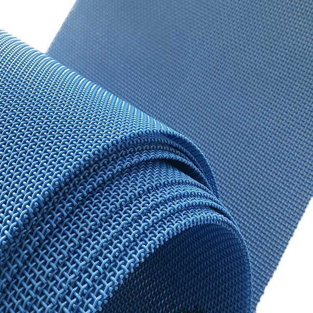 2023 New Design Polyester Square Hole Mesh Belt Food Filter Conveyor Belt Sanitary Products Diaper Conveyor Belt