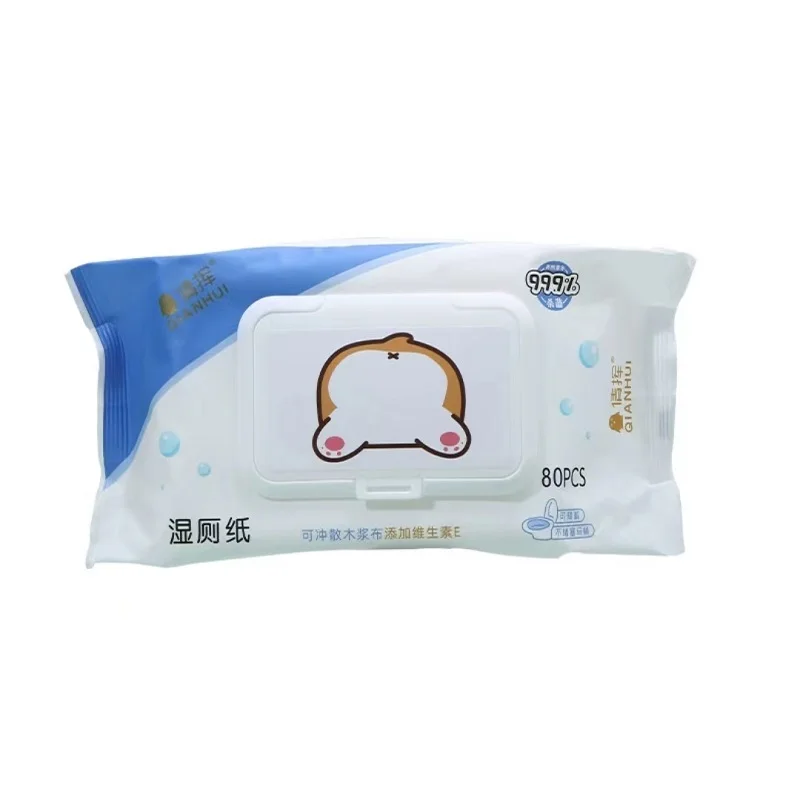 Chinese Factory Wholesale Non Woven Soft Skin Wet Wipe Hot Sale Cleaning Wet Wipes Eco-Friendly Comfort Soft biodegradable Wipes