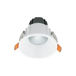 White Aluminium Adjustable Frameless Downlight Gu10 Fire-Rated Trimless Led Spot Light