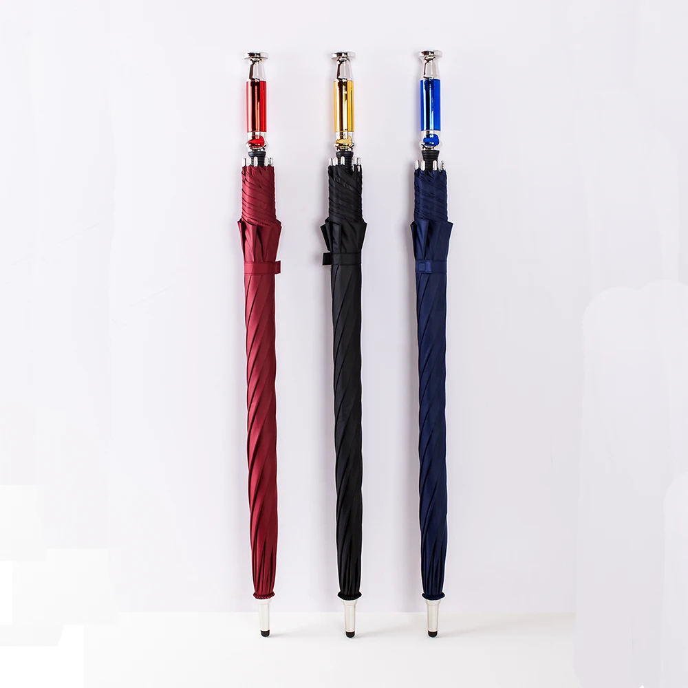 
 Качественных руллонов Royce Заказные зонты с высокопрочной стеклоткани Зонт подставка прочный Ветрозащитный Гольф прямой зонтик  