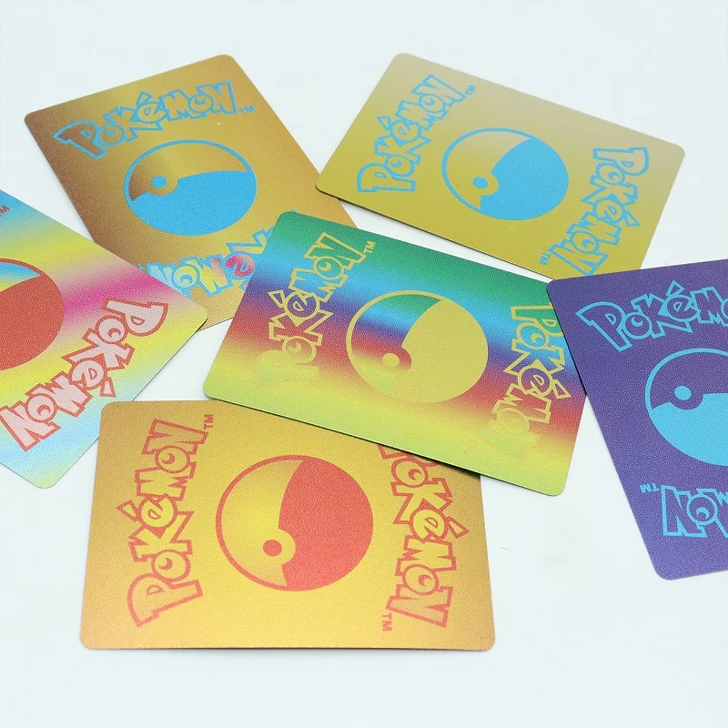English Poke mon Shining TCG Assorted Cards Anime Charizard Pikachu Rare Collectible Game Battle Trading Card Children Toy